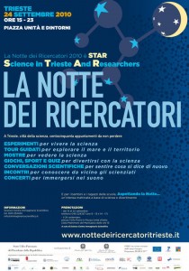 Locandina de La Notte dei Ricercatori