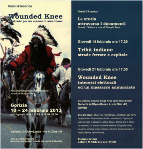 La strada per un massacro americano Wounded Knee
