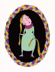 Senza capelli - dal libro FELICI E CONTENTE