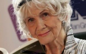 Alice Munro, foto fornita da In Time