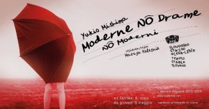 Y.Mishima MODERNE NO DRAME,grafica: Andrej Pisani, foto fornita da TSS