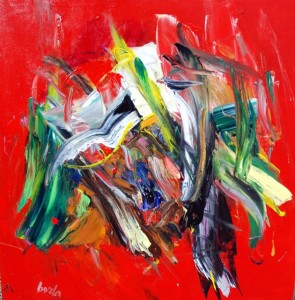 Natura 4, 2014 - olio su tela- cm 100x150