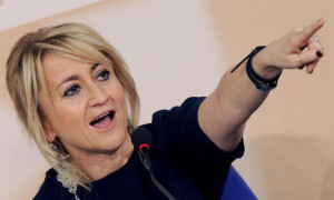 Luciana Littizzetto, foto fornita da Volpe e Sain