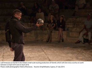 Hamlet at Kourion Amphitheatre, Cyprus_5 July 2014 © 2014 Helena Miscioscia, foto fornita dal Teatro Stabile del FVG