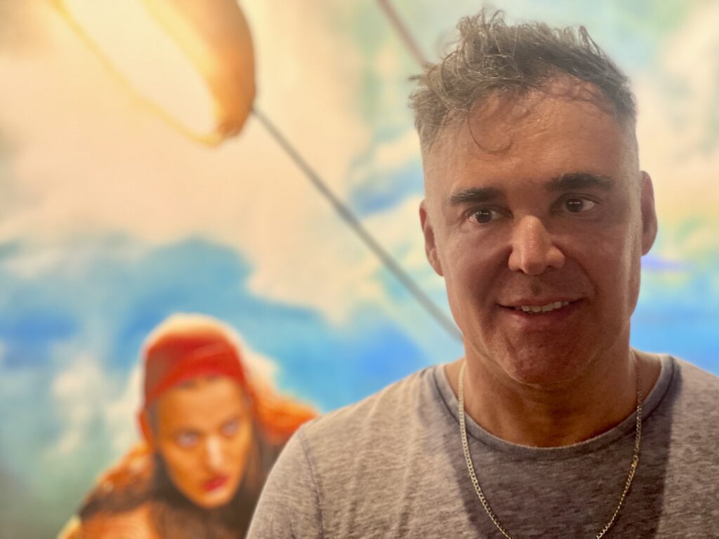 Mostra fotografica di David LaChapelle,Fulmini, Salone degli Incanti Trieste, foto dell’inaugurazione di Laura Poretti Rizman