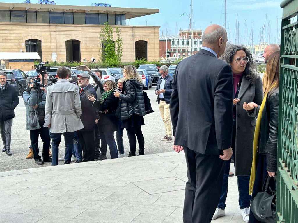 Mostra fotografica di David LaChapelle,Fulmini, Salone degli Incanti Trieste, foto dell’inaugurazione di Laura Poretti Rizman