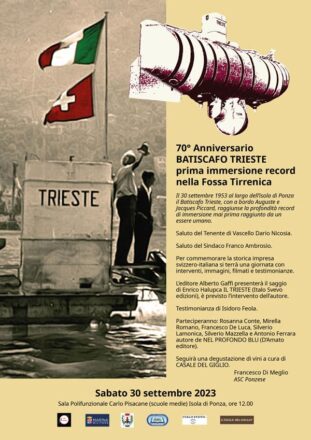 BatiscafoTrieste - IL PRIMO RECORD DEL BATISCAFO TRIESTE: 26