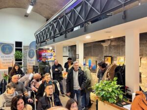 Laura Poretti Rizman fotografie, sede RDE, concerto intervista Dorian Dionisi